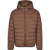 Urban Classics Giacca Invernale da Uomo con Cappuccio, Calda e Trapuntata, Piumino Adatto anche alle Mezze Stagioni Colore: bark, Taglia: XXL