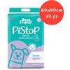 Best Friend PiStop Extra Tappetini Assorbenti con Adesivi per Cani - Misura cm 60x90 - 30 pezzi