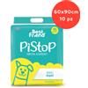 Best Friend PiStop Tappetini Assorbenti per Cani - Misura cm 60x90 - 10 pezzi