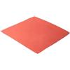 PXAMORTEL Tappetino in Silicone per pressa a Caldo Pressa in Schiuma di Silicone Rossa(250x250x2mm)