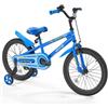 VEVOR Bici per Bambini, Stile BMX da 45,72 cm, Altezza del Ciclista 110 cm - 140 cm, Rotelle Incluse, Robusta e Facile da Montare, Bici per Bambini che Imparano ad Andare in Bici, Blu