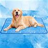 mcgskl Tappetino refrigerante per cani, grande tappetino rinfrescante per cani e gatti, coperta refrigerante portatile per cani, 101,6 x 71,1 cm, lavabile, estivo, per interni ed esterni, tappetino