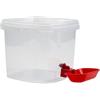 Generic Fontana d'acqua automatica per gatti, 3 l, a bocca larga, per cani, dispenser per fontanella, per casa, camera da, soggiorno, ufficio, dormitorio, balcone