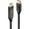 Lindy Cavo adattatore Lindy Displayport attivo 1.4 a Hdmi 2.1 8K Ultra HD 3m Nero [40932]