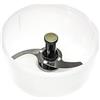 JPshop - Ciotola + Coltello lame per robot da cucina multiquick 100 500 ZK100 ZK500cZK1 ZK2 compatibile con Braun