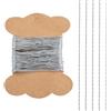 Sparkeads Catene a maglie Boston in acciaio inossidabile da 20 m per la creazione di gioielli da 0,3 mm, catena sottile con bobina per collane, orecchini, bracciali, gioielli fai da te