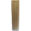 LxF SINCE 1957 Extension SuperSlim, fascia 100% capelli veri indiani Remy di altissima qualità. Larghezza 12 cm - Lunghezza capello 24 inch - Peso 20 gr, (#613 Biondo chiaro oro)