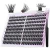 CALAILIS Extension per ciglia autoadesive, 216 pezzi, curvatura D, ciglia ondulate, autoadesive, senza colla, con pinzette (M02)
