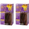 Dietalinea Tinta per Capelli Senza Ammoniaca CASTANO CHIARO CAFFE' 5/CF | Colore Capelli Biokeratin con 8 Oli Phyto Hair Care system e Hyalu Complex -Nutre il capello in profondità | Illumina | x2