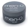 men-ü men-u CLAY styling 100ml, prodotti per capelli da uomo - Ideale per stili opachi e mossi. Firma MELON FRAGRANCE - Cera per capelli da uomo, tenuta media e finitura opaca. Disco per styling da 100 ml