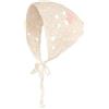 Wambere 1 bandana all'uncinetto, fascia per capelli, vintage, motivo floreale, stile rurale, per donne e ragazze, rosa B