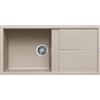 Elleci Lavello Elleci Incasso 1 vasca 100x50 Unico 480 Keratek Champagne LKU48095