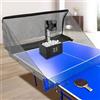 Generic Robot da ping pong, lanciatore automatico di palline con rete e 100 palline da ping pong, per allenamento e allenamento, macchina professionale per palline