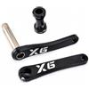 LSRRYD Pedivelle MTB integrate cave da 175 mm con movimento centrale da 68-73 mm