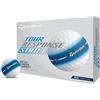 TaylorMade Golf Tour Response Stripe Ball Blu Dozzina