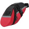 SOPOTUTU Borsa da Bicicletta Rossa sotto Sella con Ampio Spazio e Scomparti Organizzati Facile da Installare per Mountain Bike e Bici da Strada