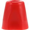 Warmhm Dadi Filettati in Acciaio Inossidabile Rosso per Accessori per Scherma, Kit di Sostituzione Durevole per Forniture di Spade da Scherma e Parti di Ricambio