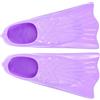 TOVINANNA Pinne da Nuoto in Silicone Leggere per Allenamento Piscina e Mare, Riducono la Resistenza, Pinne Corte per Esercizi di Nuoto Efficaci