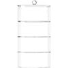 Générique Organizzatore di cinture trasparente scatola espositore impilabile | Organizzatore Di Cinture In Acrilico Per La Casa, Camera, Armadietto, Cassetto, Ingresso, Appar