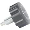 Tufgo Pilates Core Bed for m16 Bolt Knob 22 mm - Robusto gancio di fissaggio in acciaio per bici da fitness regolabile e parti della macchina da allenamento (22 x 55 mm)
