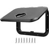 Fydun Copertura oblò Imbarcazione 37,5x27cm, Scafo a Tenuta Stagna, Profilo Basso, Rettangolare, con Portata 225 kg, per Barche a Vela, Yacht, Bass Boat, (Black)