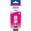Epson 114 ecotank magenta ink bottle