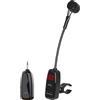 No di Pickup con Clip, Ricevitore e Trasmettitore , Microfono per Strumenti 8304