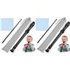 2 Sets Clarinetto Strumento Flauto Panno Per Pulizia Dello Kit Di Manutenzione
