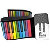 Tastiera per pianoforte elettronico roll-up a 49 tasti per bambini e adulti
