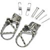 Generico Pedane poggiapiedi Pedali for KTM 690 ENDURO SMC R SX EXC XC 1290 ADV S for BETA RR 2T 4T for HUSQVARNA 701 SM TC FX TE FE 300