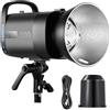 NEEWER S101-300W Flash Stroboscopico con 150W Lampada Pilota a 9 Livelli, 300W GN58 5600K con Riflettore con Bowens Mount, Ventola Silenziosa S1/S2, Flash da Studio per Fotografia Ritratti Prodotti