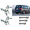 MENABO PORTABICI POSTERIORE 3 BINARI PER BMW SERIE 2 ACTIVE TOURER 3 BICI UOMO DONNA