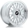 Jr Wheels Un cerchio JR Wheels JR23 16x8 ET20-45 5H CUSTOM Argento iper w/ Labbro lavorato