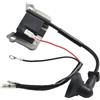 ISQJPVF Bobina di accensione for motosega decespugliatore tosaerba a 2 tempi centri da 52 mm tagliaerba sostituzione bobina di accensione