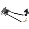 ISQJPVF For montaggio bobina di accensione, motosega, decespugliatore e tosaerba, componente di ricambio a 2 fori, distanza 52 mm.