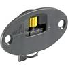 Hettich 9115219 Slide-Line 55 Plus-Parte Porte scorrevoli Interne, in plastica Antracite, Argento