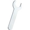 TopHomer Chiave singola aperta 30 mm, super sottile estremità aperta, 2,3 mm, chiave per bombola gas, fissaggio spazi ristretti, riparazione, assemblaggio, lunghezza