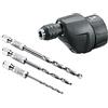 Bosch Home and Garden 1600A00B9P Adattatore Drill per Legno per IXO, 0 V