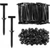 FAREASTSHOP 110 fascette stringicavo in nylon universale per riparazione auto, multiuso, per riparazioni quotidiane, fissaggio rapido per auto, casa, macchinari