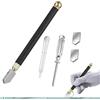 Ltsbaed Tagliavetro da 2 mm a 20 mm, Tagliavetro per vetro spesso, professionale, con Punta in Carburo, per specchi, piastrelle, finestre, vetrate