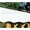 Leroy Merlin Telo di ricambio in PVC bordo a onda bianco L 300 x L 400 cm