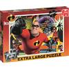 Jumbo Disney 19689 Gli Incredibili 2 Puzzle per bambini, rosso, XL