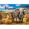Jumbo Puzzle Jumbo 18802 African Savannah 500 pezzi