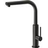 NEWFORM - KONBU miscelatore a L per lavello + doccetta [carbon satin]- 72535.M0.077