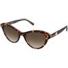 Love Moschino MOL046/S H7P/HA | Occhiali da Sole Graduati o Non Graduati | Plastica | Cat Eye, Ovali / Ellittici | Marrone, Havana | Adrialenti