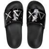 SUN68 Slippers beach donna 1144 nero/argento DS26SU17 X36203 Taglia scarpa: 37