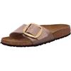Birkenstock 1016237 Madrid Big Buckle graceful taupe, Birko Flor PIANELLE Donna, Taupe EU 40