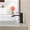 Parama Miscelatore bidet senza scarico slim nero opaco | Ingrid