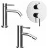 Parama Set miscelatori: lavabo bidet senza scarico e incasso doccia c/deviatore cromato | Bette
