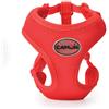 Camon Pettorina per cani Camon Mesh doppia regolazione - Rosso - small